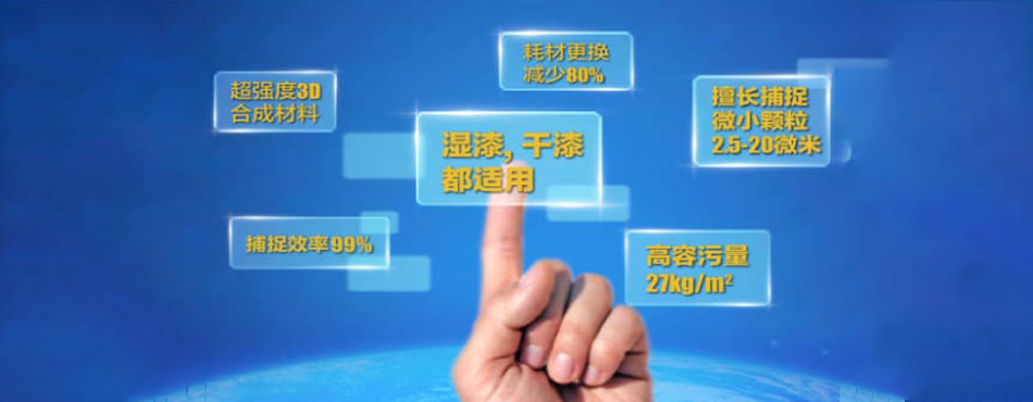 漆雾过滤解决方案 漆雾过滤解决方案